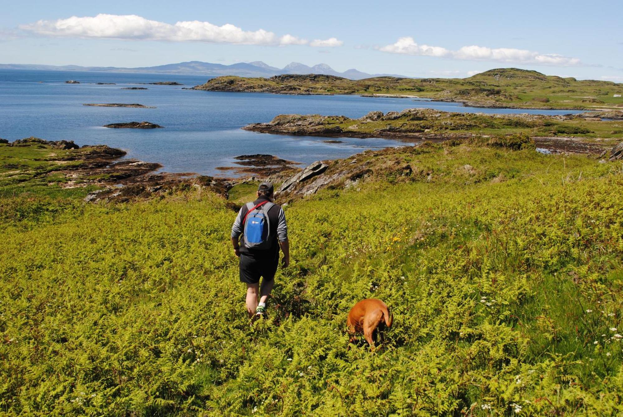 Beach View Cottage Isle of Gigha Eksteriør bilde